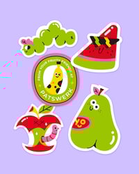 Image 2 of Fruity Friends Stickerpack