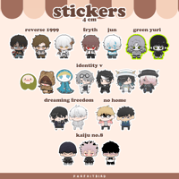 4CM Stickers