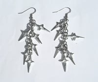 Image 1 of Six Star Earrings