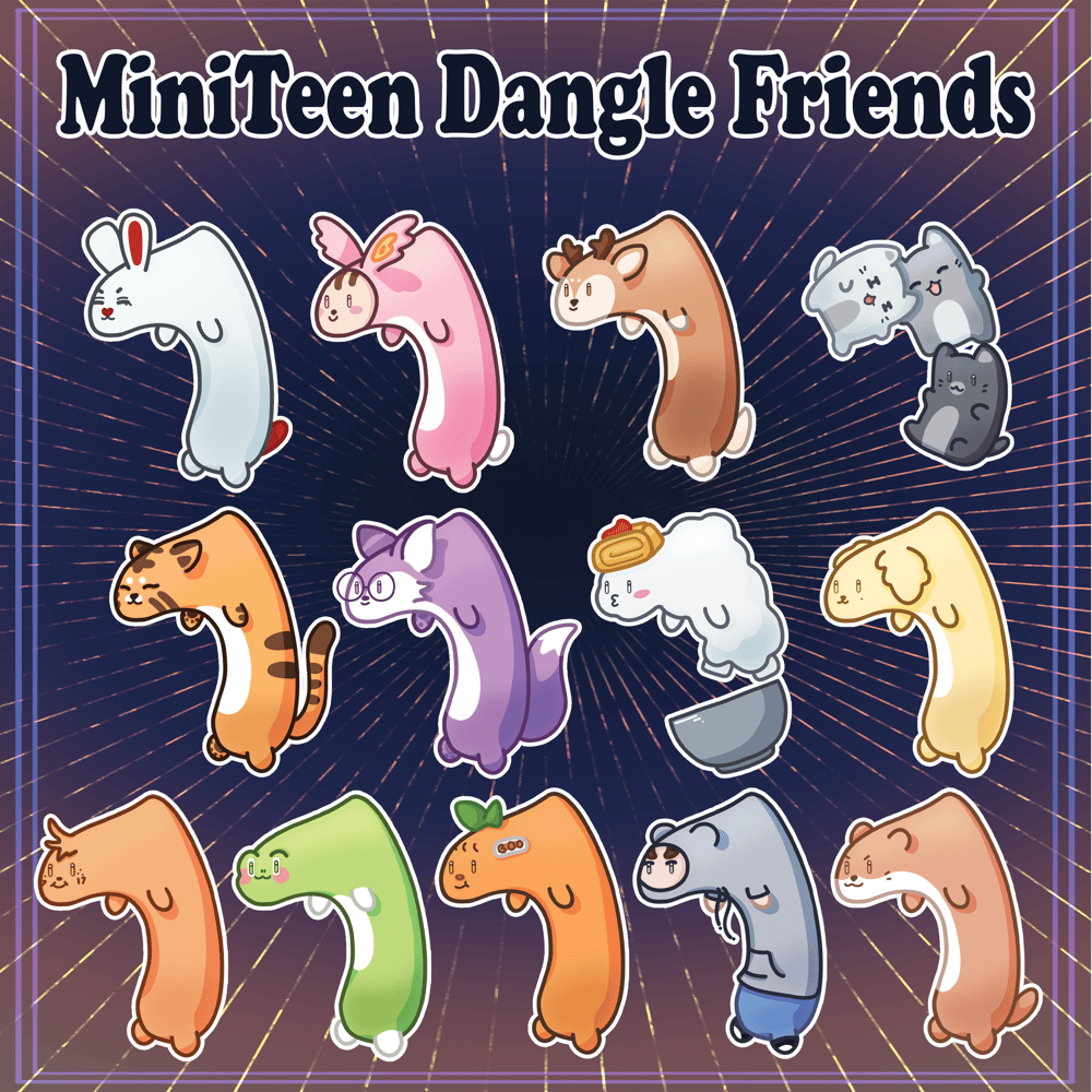 Image of MINITEEN Dangle Friends LAST STOCK