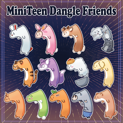 Image of MINITEEN Dangle Friends LAST STOCK