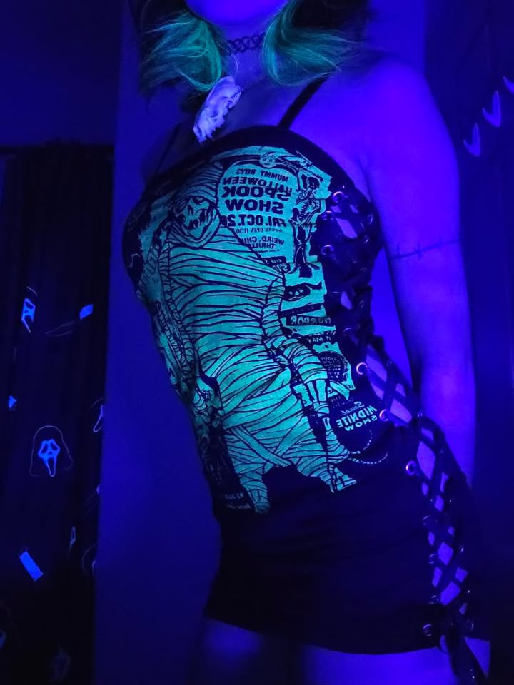 Image of Glow in the dark! - No costume  no candy Mens shirt- XXLG last shirt 