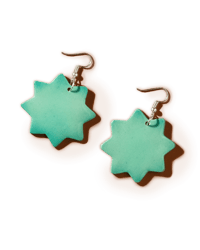 Image 3 of Aura Star Burst Earrings