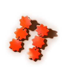 Image 1 of Aura Star Burst Earrings