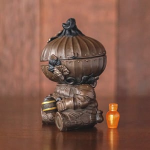 Image of Bronze Pumpkin Knight (Keepsake Box)