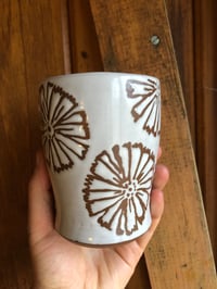 Image 1 of Cosmos Flower Cup (white)