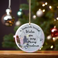Image 5 of Personalized 'First Christmas in Our New Home' Ornament: Realtor Gift