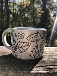 Image 1 of shortie strawberry mug