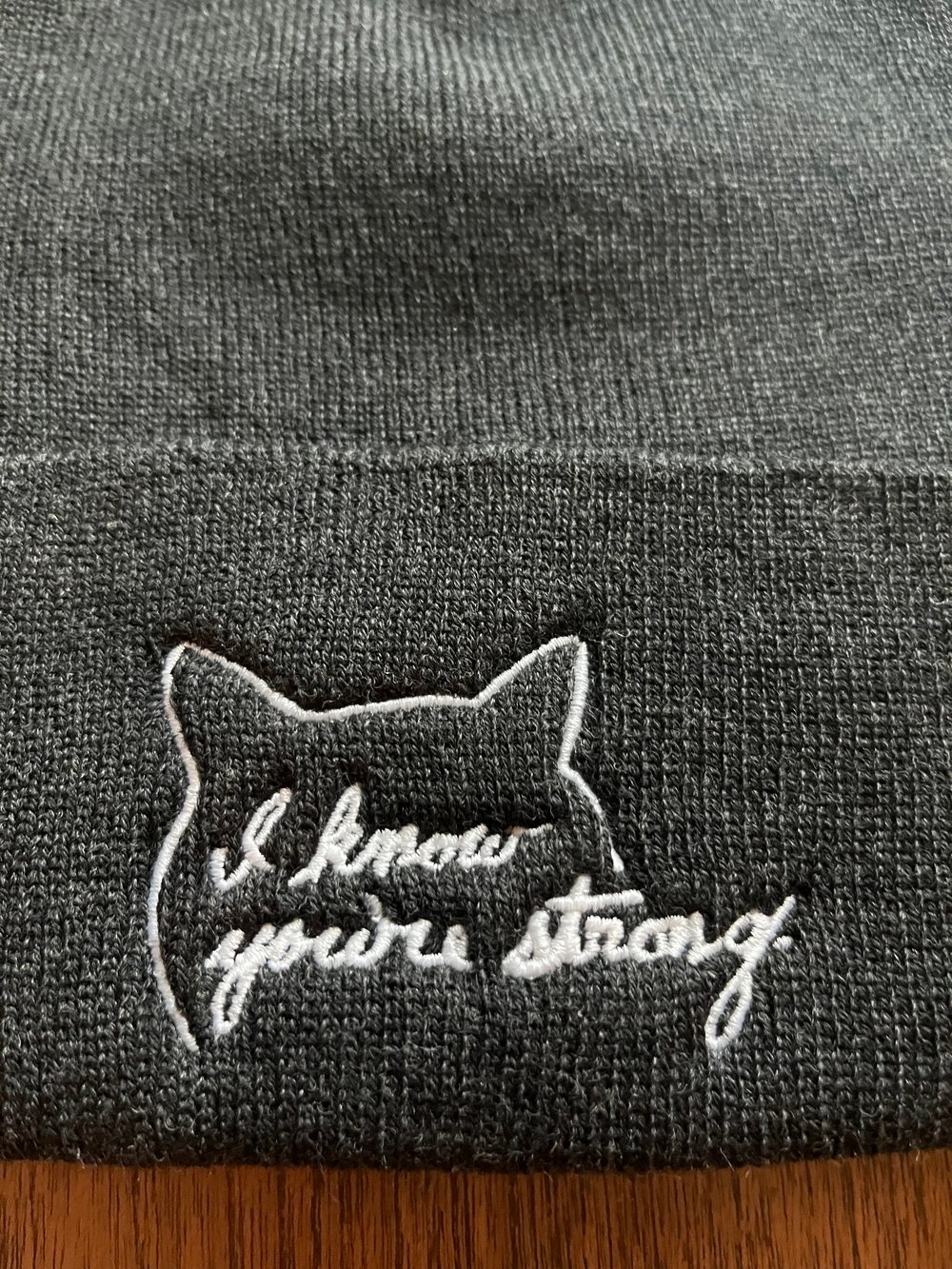 I know you're strong toque