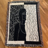 Image 1 of Woven Throw Blanket- Somewhere In Between