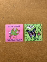 Image 1 of Solo el Pueblo & F*ck Ice sticker bundle