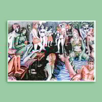 Image 1 of Fête Verte - Postcard - OFFSET PRINT