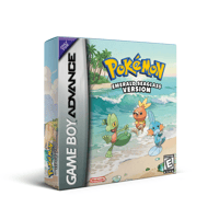 Image 1 of Pokemon Emerald Seaglass GBA Cartridge + Collectors Box
