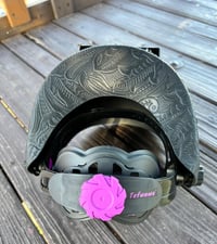 Image 3 of Black Floral Sugar Scoop