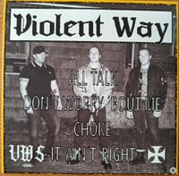 Image 2 of Violent Way    '' S/T' 7" EP
