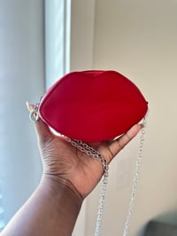 Image 1 of Mini Red Lip Purse