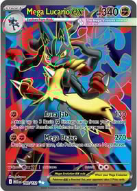 Mega Lucario ex - 160/132 - ME01: Mega Evolution - Near Mint