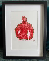 Image 3 of Francis - Original Block Print