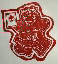 Image 1 of GNGR - Handprinted Vest or T-Shirt