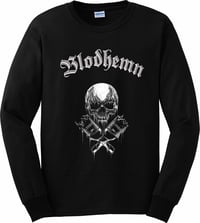 Image 1 of SKULL & BOTTLES - LONGSLEEVE SHIRT