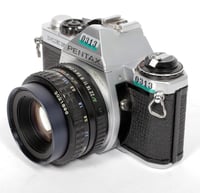 Image 3 of Pentax ME SUPER 35mm SLR Film Camera with 50mm F2 SMC A lens #0313