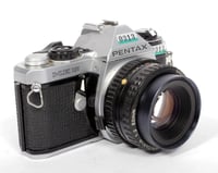 Image 1 of Pentax ME SUPER 35mm SLR Film Camera with 50mm F2 SMC A lens #0313