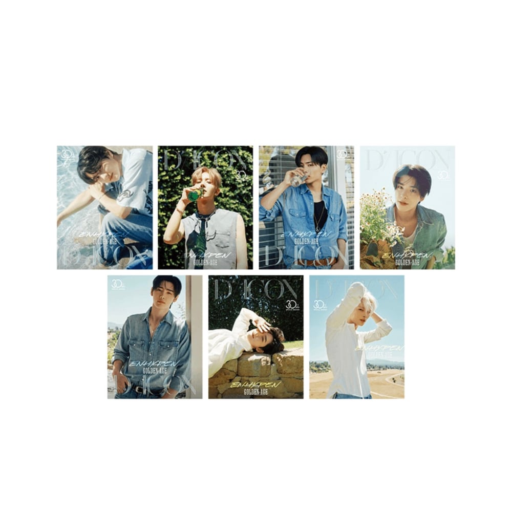 Image of [PRE-ORDER] Enhypen DICON Volume No.30 Golden Age + Weverse Shop POBs