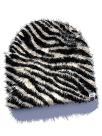 Image 2 of WLD BEANIE (Zebra Print) [PRE-ORDER]