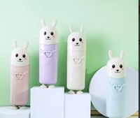Image 2 of Cute Rabbit Toothbrush Holder – Bathroom Organizer for Kids & Adults pack of 2