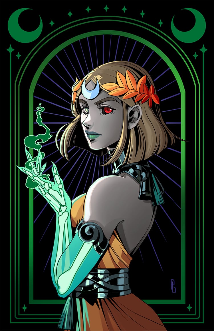 Melinoe (Shiny Foil Print)