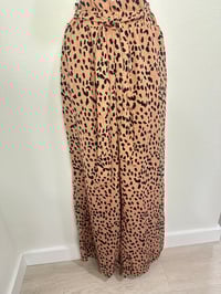 Image 1 of Entro Leopard Print Palazzo Pants Size Medium