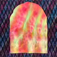 Image 1 of Ice Dye Eggroll Beanie #2