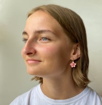 Image 5 of Origami Sakura Earrings