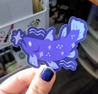 Image 1 of Coelecanth Star Sticker