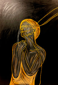 Image 1 of Energy XIV – Blinded by Light (Original Series – Hand Painted 1/3)