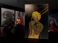 Image 2 of Energy XIV – Blinded by Light (Original Series – Hand Painted 1/3)