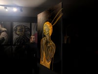 Image 3 of Energy XIV – Blinded by Light (Original Series – Hand Painted 1/3)