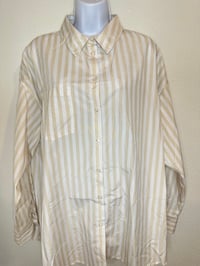 Image 1 of Striped Buttoned Down Shirt