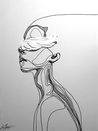 Image 1 of Traces VII – Where the Body Remembers What the Eyes Forgot (Original Series – Hand Painted 2/3)
