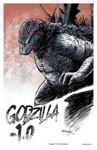 Godzilla -1.0 11x17 Print