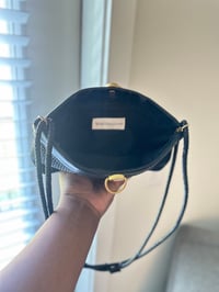 Image 3 of Worthington Black Crotchet Laced Purse