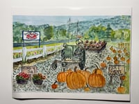 Art print: Farmer Jon’s in Fall