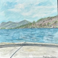 Image 1 of Watercolor Art - Million dollar Views ,Lake George