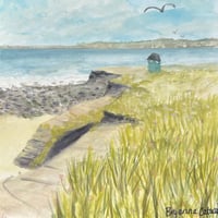 Image 1 of Watercolor Art, California Coast