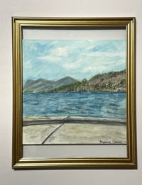 Image 2 of Watercolor Art - Million dollar Views ,Lake George