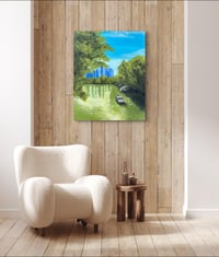 Image 2 of Acrylic Painting, Central Park, NYC 1