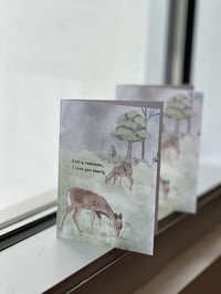 Image 2 of I love you dearly small greeting card