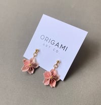 Image 2 of Origami Sakura Earrings