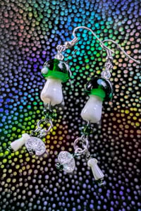 Image 2 of Mushroom Earrings 