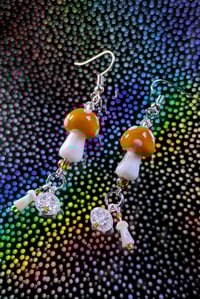 Image 3 of Mushroom Earrings 